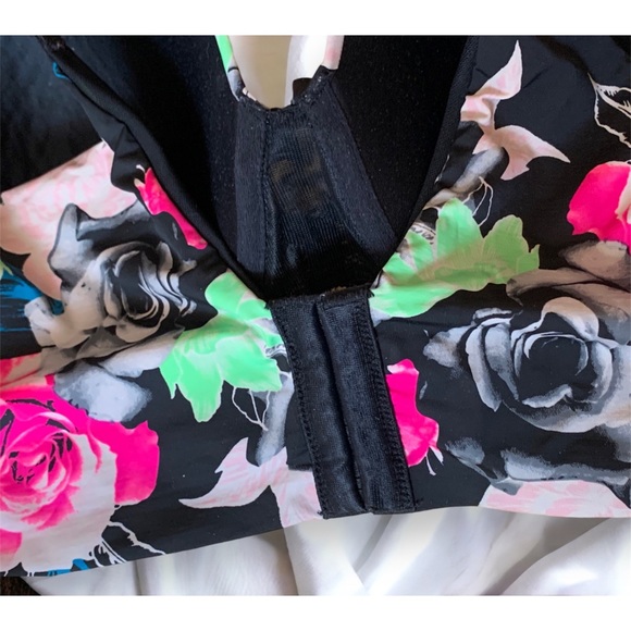 Torrid Black Floral 360° Back Smoothing Push Up T Shirt Bra 42DDD - Picture 5 of 6